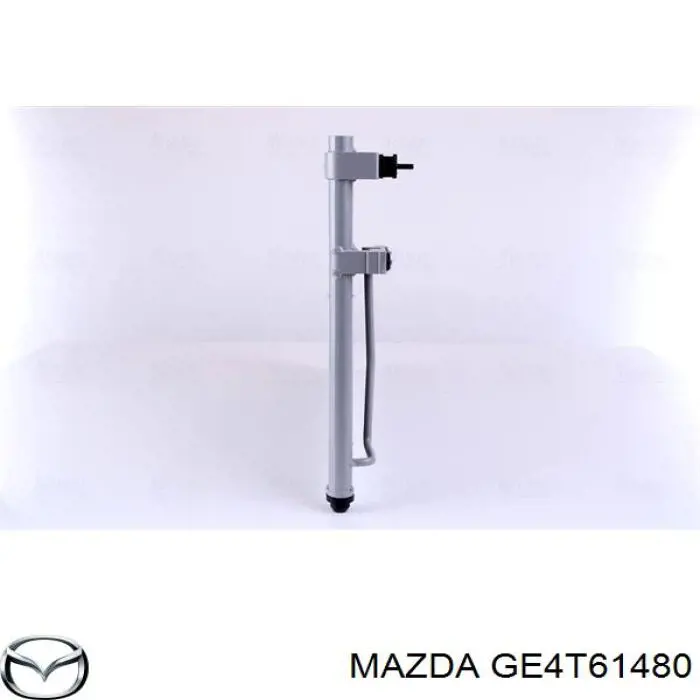 Радіатор кондиціонера GE4T61480 Mazda