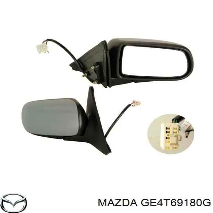 Купити Ліве бокове дзеркало Mazda 626 V GF