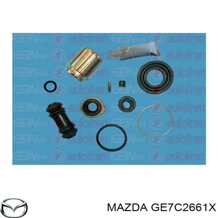 Купити GE7C2661X Mazda Супорт задній правий