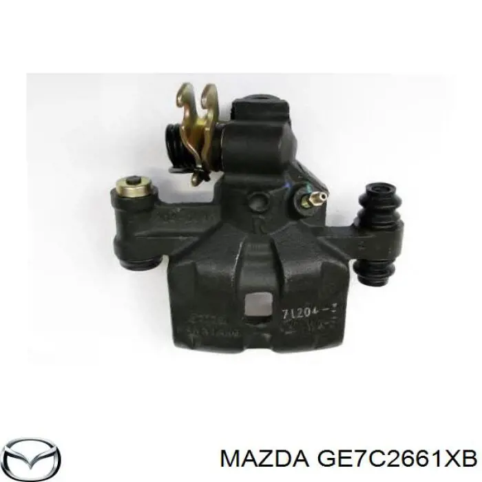 Супорт гальмівний задній правий Mazda GE7C2661XB ціна, від 48.14 USD