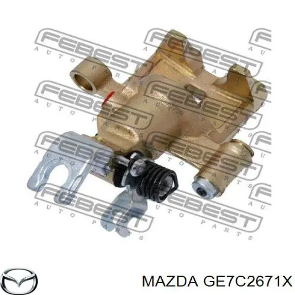 Купити GE7C2671X Mazda Супорт задній лівий