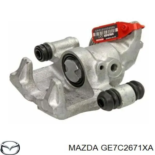 Супорт гальмівний задній лівий Mazda GE7C2671XA ціна, від 46.87 USD