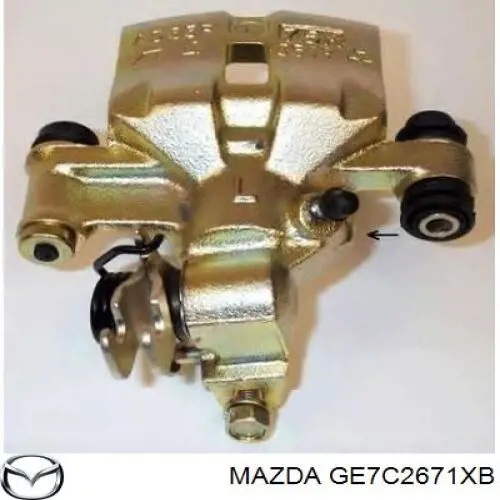 Супорт задній лівий GE7C2671XB Mazda