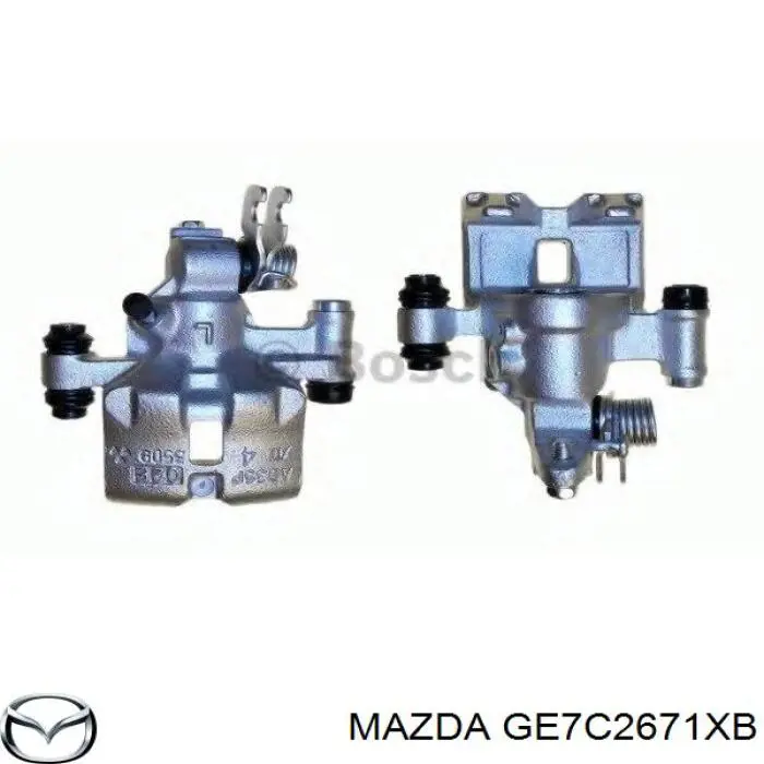 Супорт гальмівний задній лівий Mazda GE7C2671XB ціна, від 46.87 USD