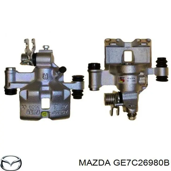 Супорт задній правий GE7C26980B Mazda