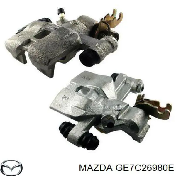 Супорт гальмівний задній правий GE7C26980E Mazda