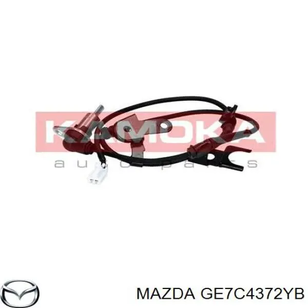 Купити GE7C4372YB Mazda Датчик АБС (ABS) задній, лівий