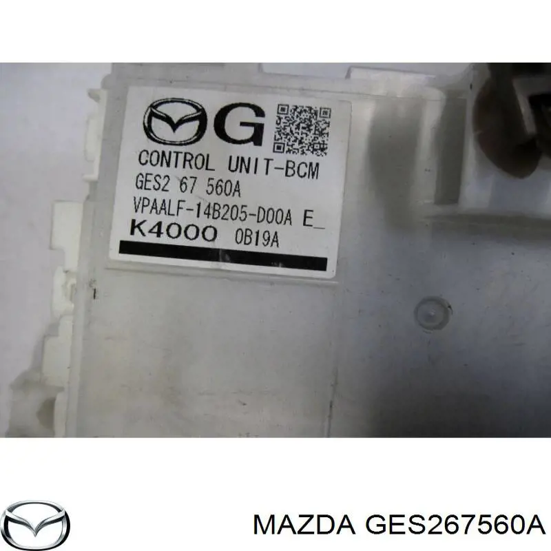 Купити GES267560A Mazda Блок керування сигналами SAM