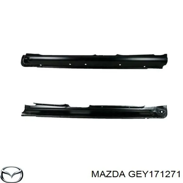 Купити GEY171271 Mazda Поріг зовнішній лівий