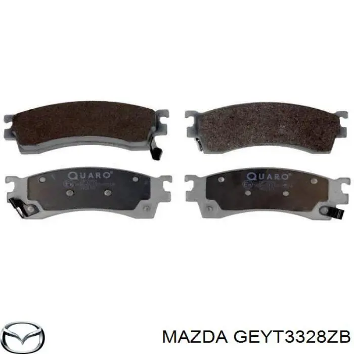 Колодки гальмівні передні, дискові GEYT3328ZB Mazda