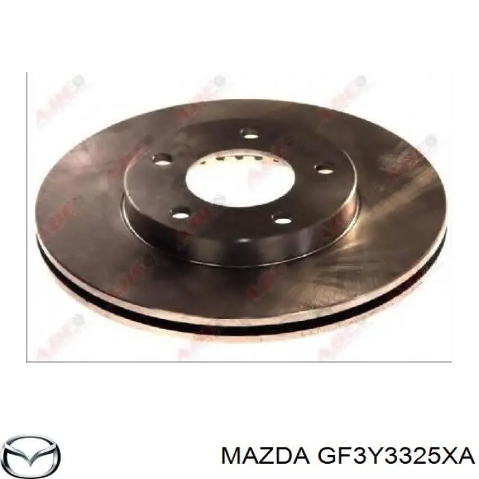 GF3Y3325XA Mazda диск гальмівний передній