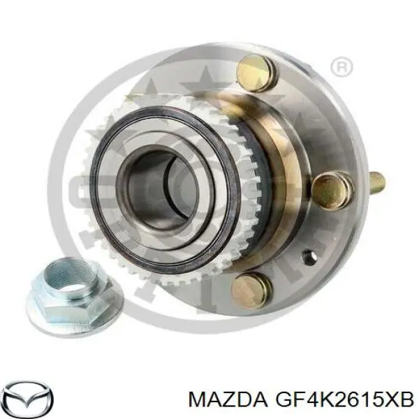 Маточини задніх коліс Mazda GF4K2615XB ціна, від 38.01 USD