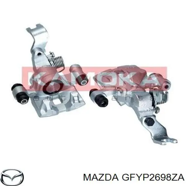 Супорт задній правий GFYP2698ZA Mazda