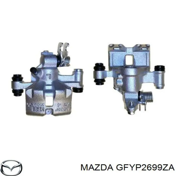 Купити GFYP2699ZA Mazda Супорт задній лівий