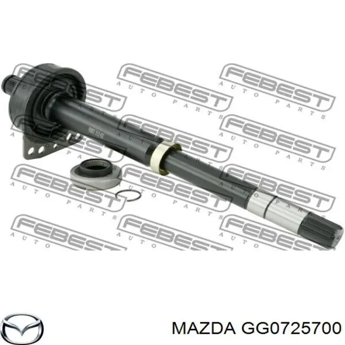 GG0725700 Mazda Промвал