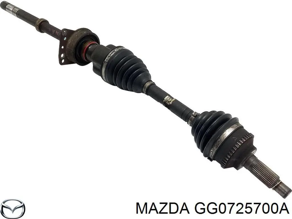 Вал приводу піввісь, проміжний Mazda GG0325700H ціна, від 75.46 USD