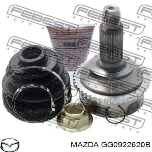 ШРКШ внутрішній, передній, лівий GG0922620B Mazda