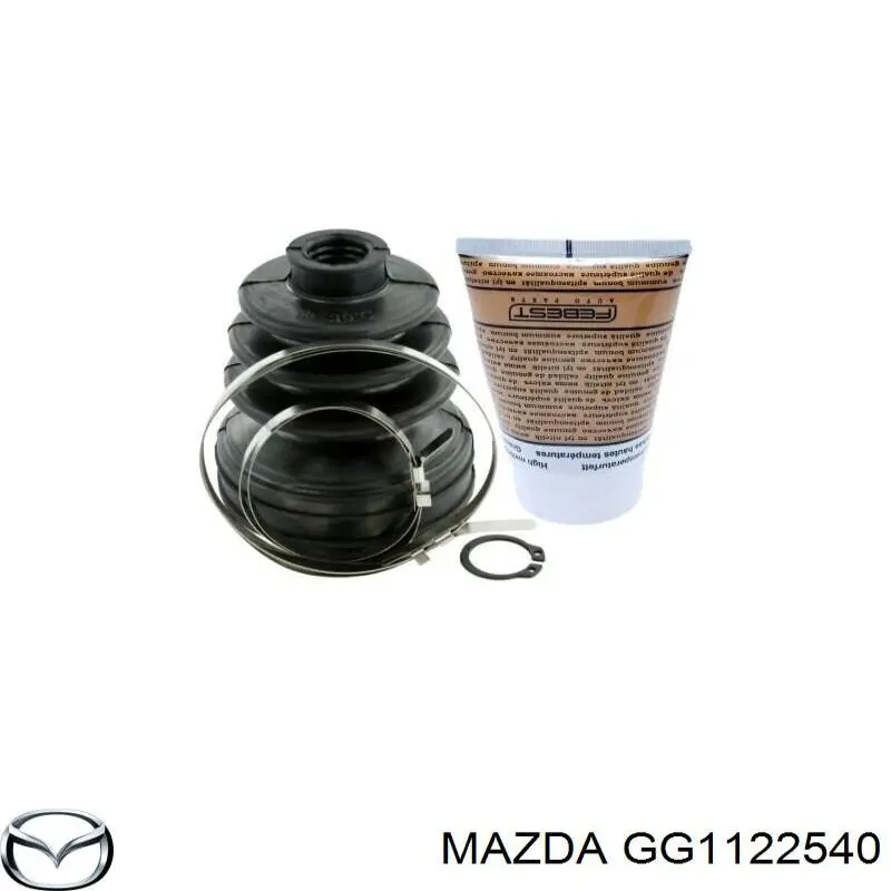 Пильник гранати внутрішній, передній півосі Mazda GG1122540 ціна, від 10.95 USD