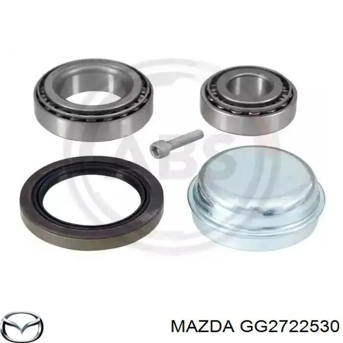 GG2722530 Mazda Пильник ШРУСа зовнішній, передній піввісі