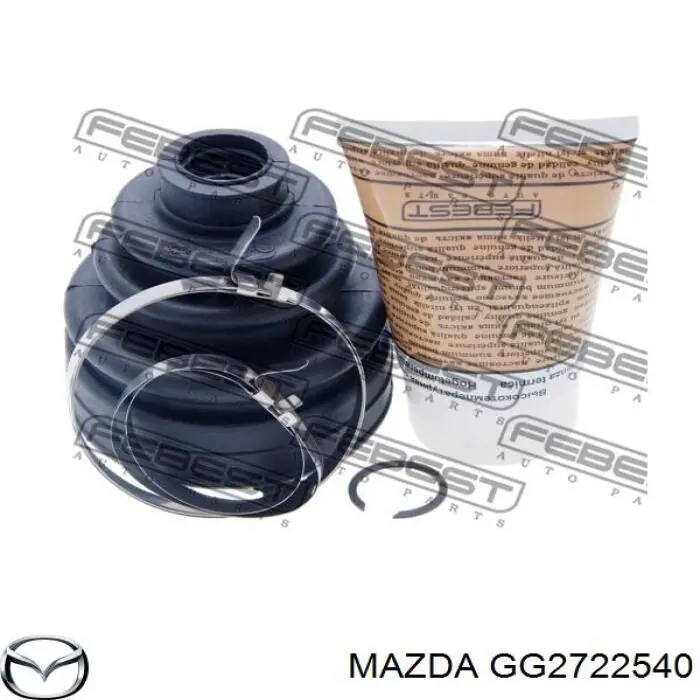 Пильник гранати внутрішній, передній півосі Mazda GG2722540 ціна, від 14.05 USD