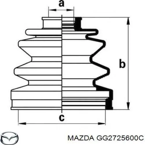 GG2725600C Mazda 
