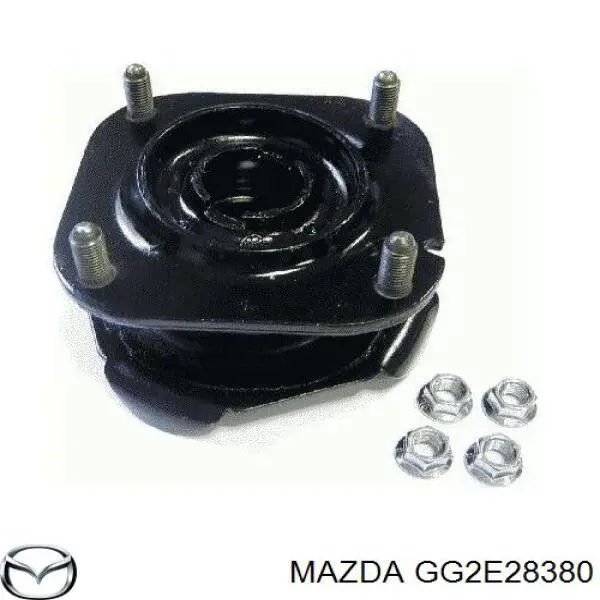 GG2E28380 Mazda опора амортизатора заднього, правого