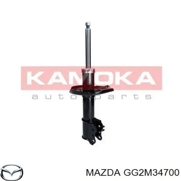 Амортизатор передній, правий Mazda GG2M34700 ціна, від 41.35 USD