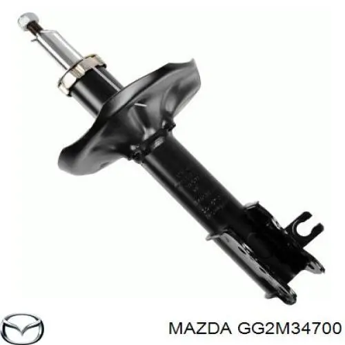 Купити GG2M34700 Mazda Амортизатор передній, правий