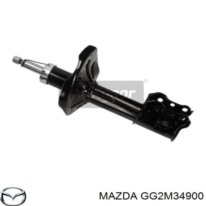 Амортизатор передній, правий Mazda GG2M34900 ціна, від 42.63 USD