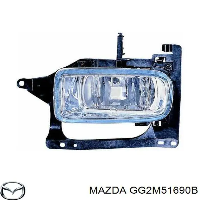 GG2M51690B Mazda Фара, ліва