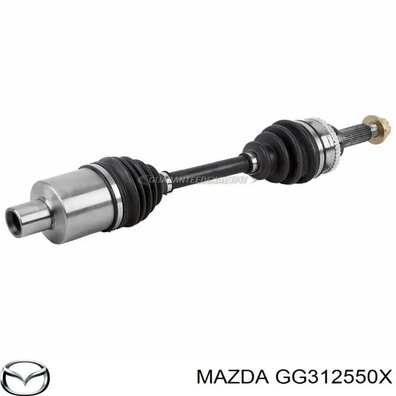 Піввісь передня, права Mazda GG312550X ціна, від 155.37 USD