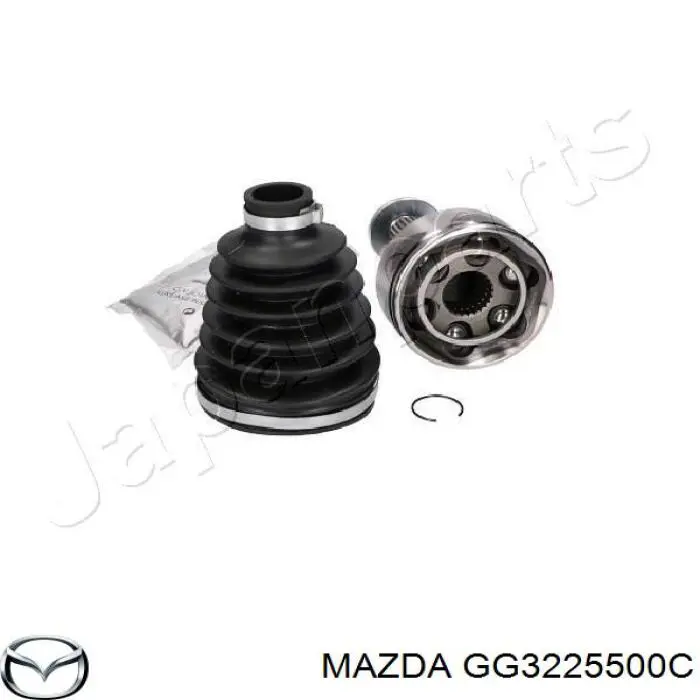 Купити GG3225500E Mazda Піввісь права