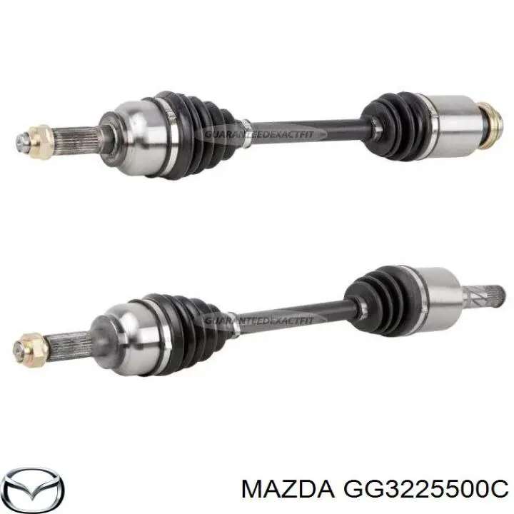 Піввісь права GG3225500E Mazda