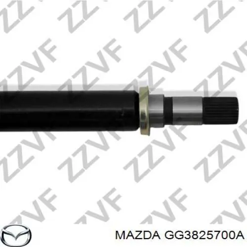 Вал приводу проміжний Mazda 3 (BK14) (Мазда 3)