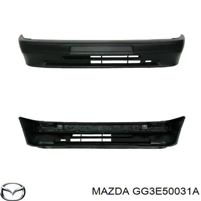 Передній бампер GG3E50031A Mazda