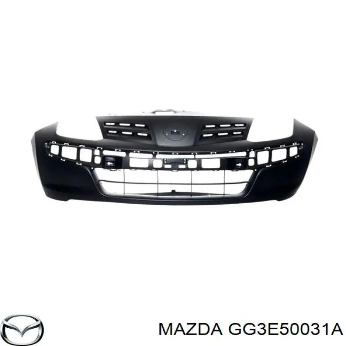 Бампер передній Mazda GG3E50031A