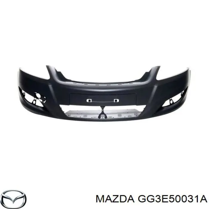 Передній бампер GG3E50031A Mazda