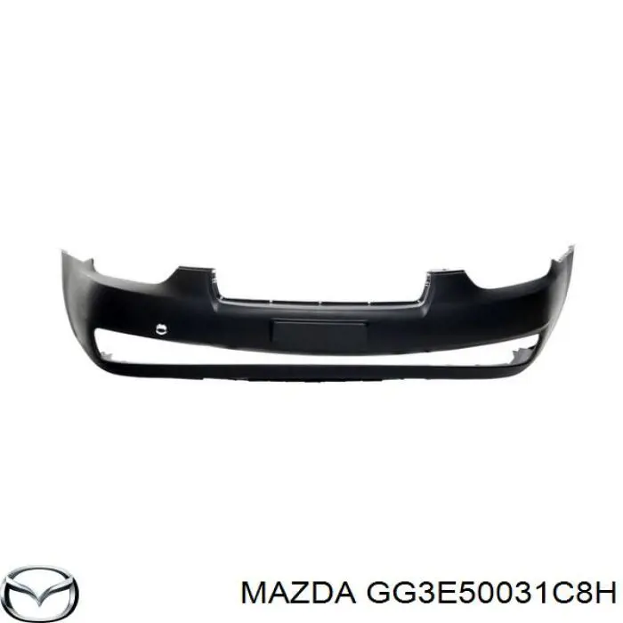 Купити GG3E50031CAA Mazda Буфер (бампер) передній