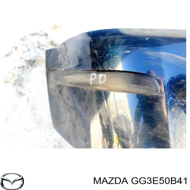 Купити GG3E50B41 Mazda Накладка бампера переднього, права