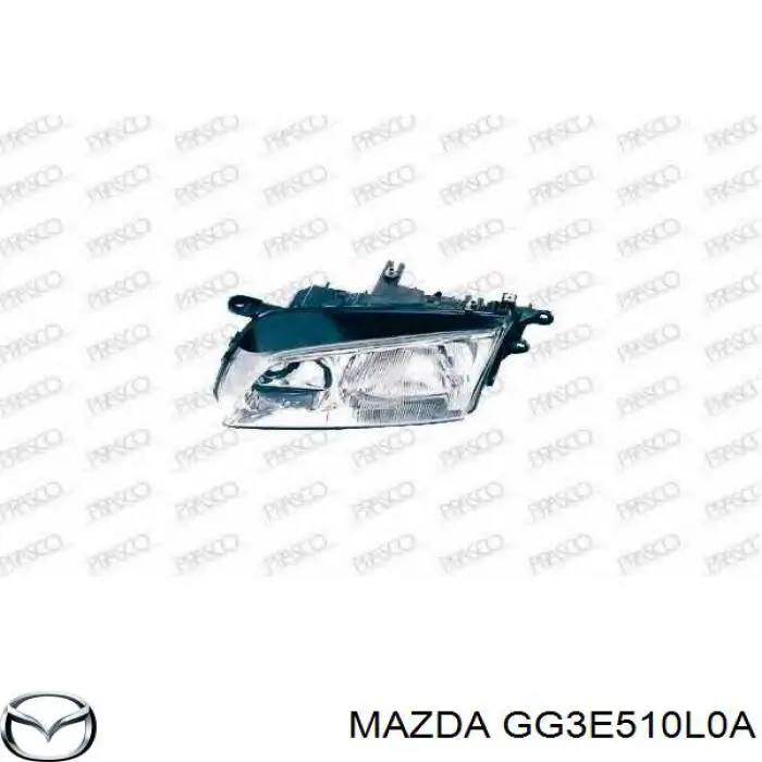 Купити GG3E51040 Mazda Основна фара в зборі ліва