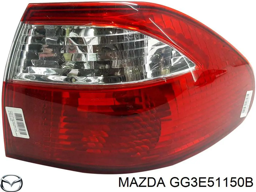 Ліхтар задній правий, зовнішній Mazda 626 5 (GF) (Мазда 626)