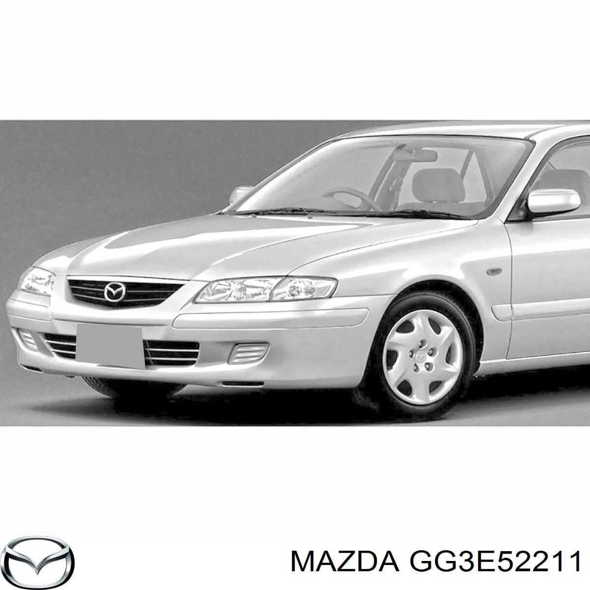GG3E52211 Mazda Переднє ліве крило