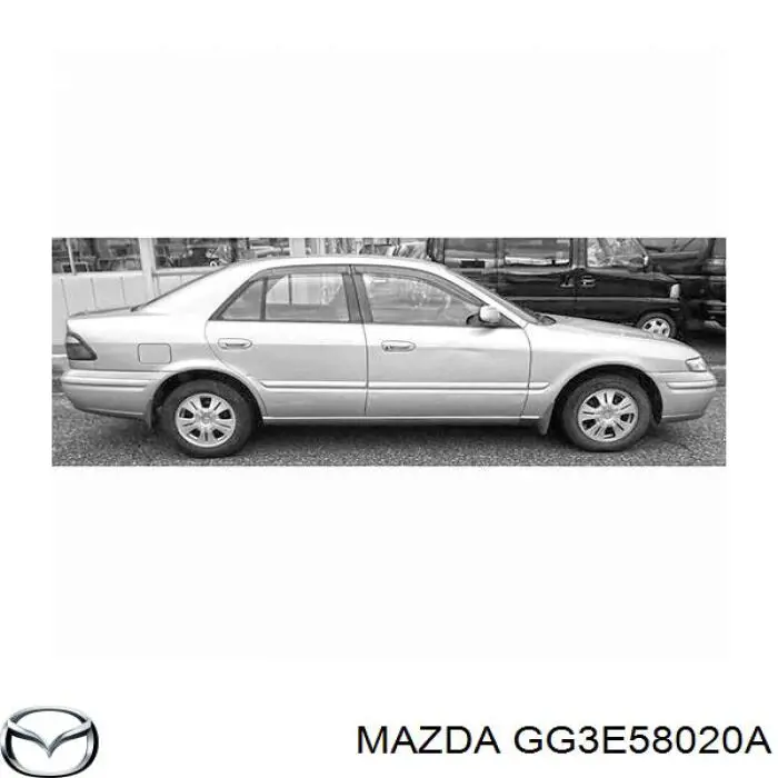 Купити Двері праві передні Mazda 626 V GF