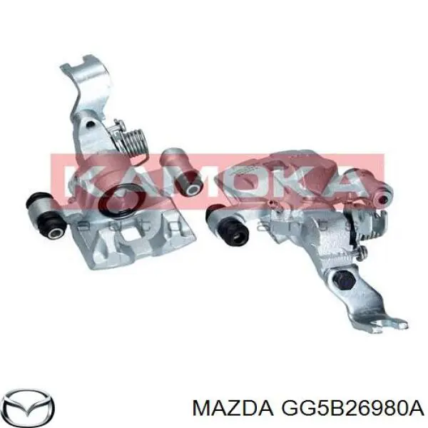 Супорт гальмівний задній правий Mazda GG5B26980A
