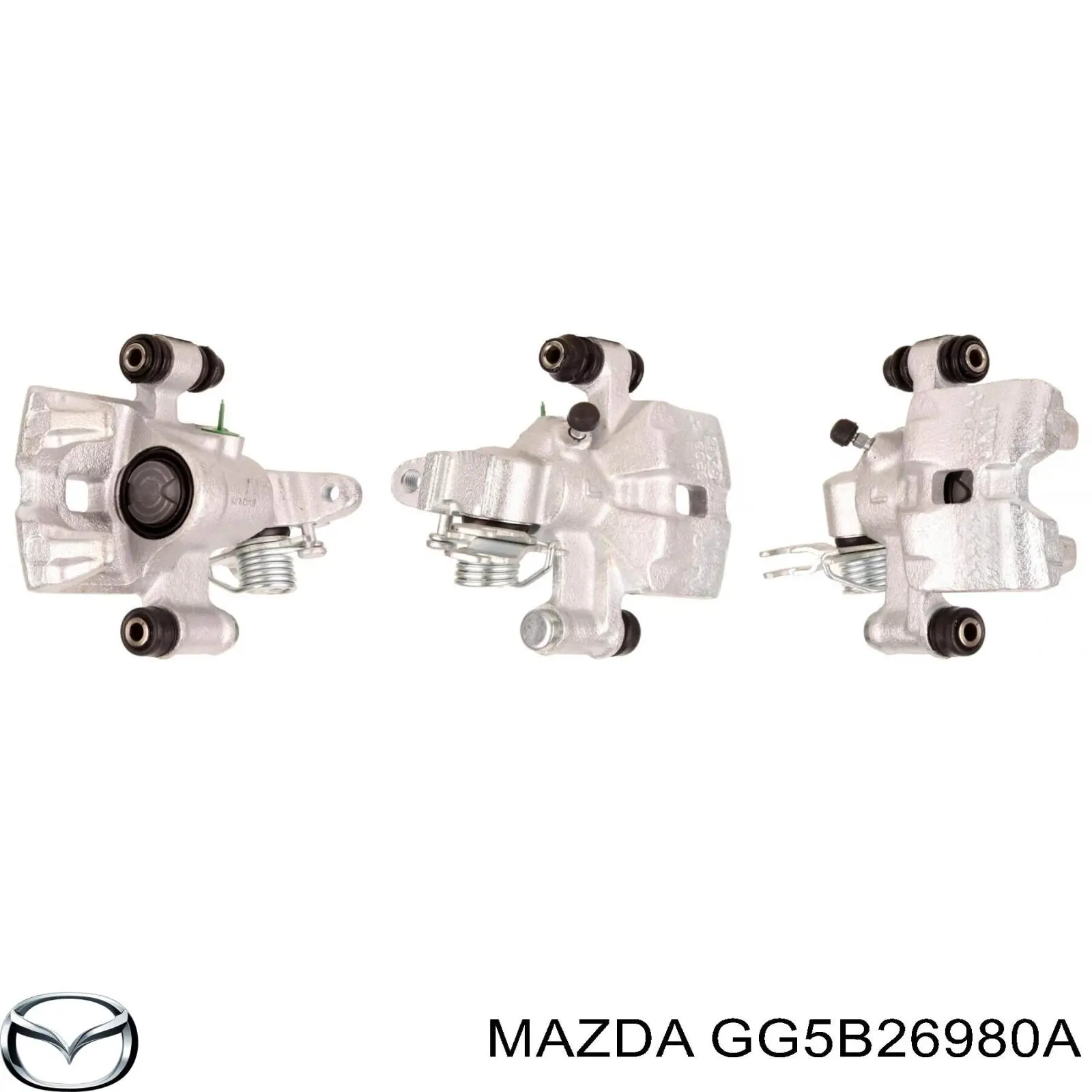 Супорт гальмівний задній правий Mazda GG5B26980A ціна, від 47.32 USD