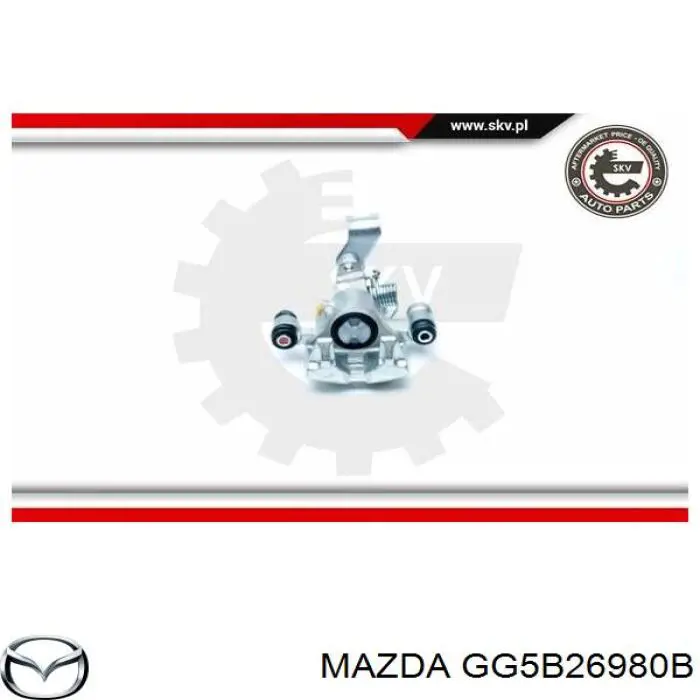 Купити GG5B26980B Mazda Супорт задній правий