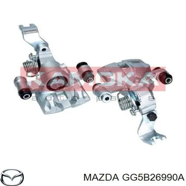 Супорт гальмівний задній лівий Mazda GG5B26990A ціна, від 46.88 USD