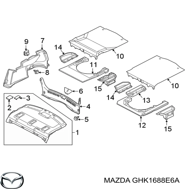GHK1688E6A Mazda 