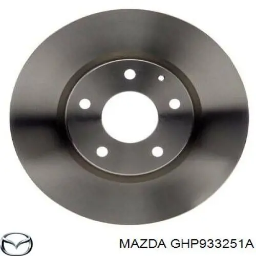 Диск гальмівний передній GHP933251A Mazda