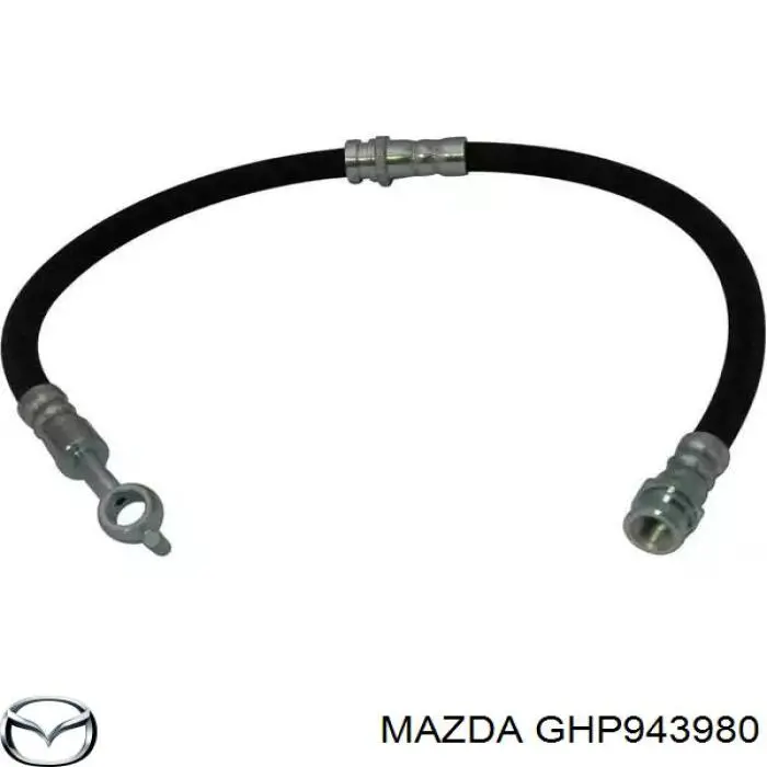 GHP943980 Mazda Шланг гальмівний передній, правий